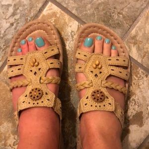 Earth spirit sandals